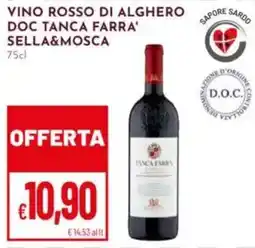 Pan Vino rosso di Alghero Doc Tanca Farra' Sella&Mosca offerta