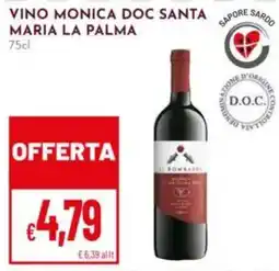 Pan Vino Monica Doc Santa Maria La Palma offerta