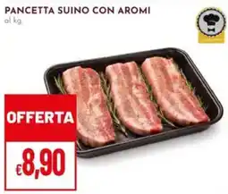 Pan Pancetta suino con aromi offerta