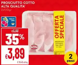 Pan Prosciutto cotto Beretta offerta