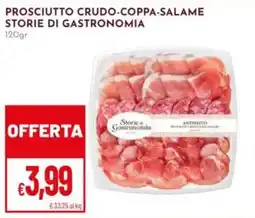 Pan Prosciutto crudo-coppa-salame Storie di Gastronomia offerta