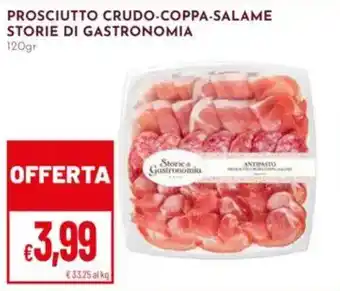 Pan Prosciutto crudo-coppa-salame Storie di Gastronomia offerta