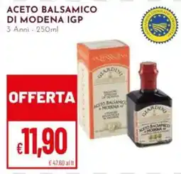 Pan Aceto balsamico di Modena IGP Giardini offerta