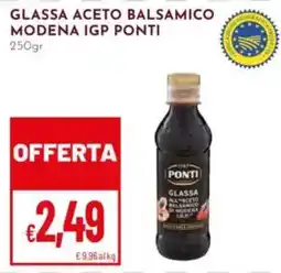 Pan Glassa aceto balsamico modena igp ponti offerta