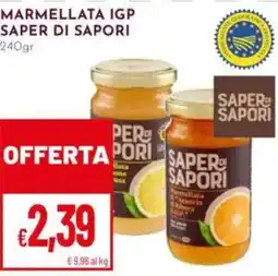 Pan Marmellata IGP Saper di Sapori offerta