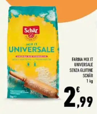 Farina mix it universale senza glutine Schar