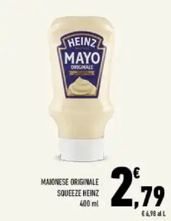 Maionese originale squeeze Heinz
