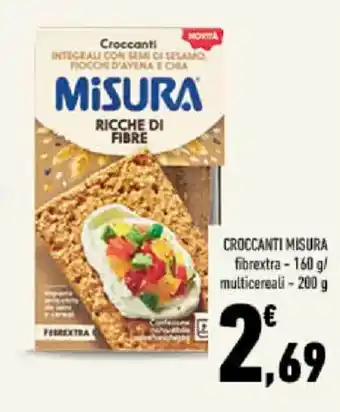 Croccanti integrali Misura