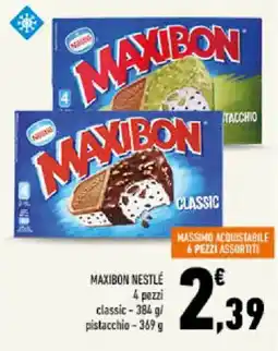 Conad Tuday Maxibon classic Nestlé offerta
