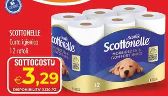 MerSi Supermercati Scottonelle carta igienica offerta
