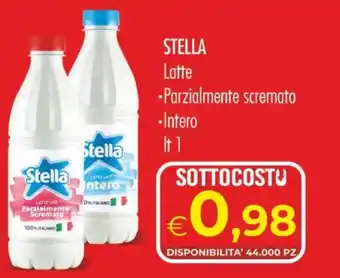 MerSi Supermercati Stella Latte offerta