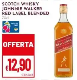 Pan Scotch Whisky Johnnie Walker Red Label Blended offerta