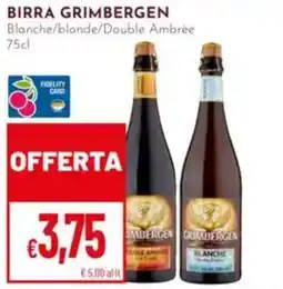 Pan Birra Grimbergen offerta