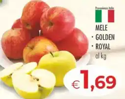 MerSi Supermercati Mele Golden Royal offerta