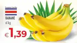 MerSi Supermercati Banane offerta