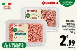 Conad Tuday Macinato pollo/tacchino CONAD offerta