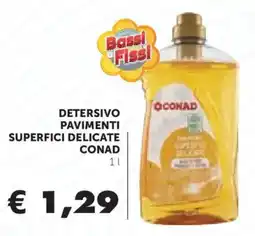 Conad Detersivo pavimenti superfici delicate Conad offerta