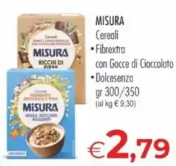 MerSi Supermercati Cereali Misura offerta