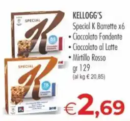 MerSi Supermercati Kellogg's Special K Barrette offerta