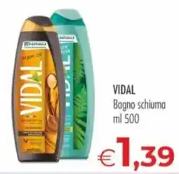 MerSi Supermercati Vidal Bagno schiuma offerta