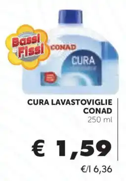 Conad Cura lavastoviglie Conad offerta