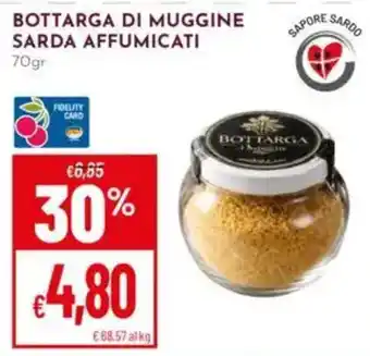 Bottarga di muggine sarda affumicati