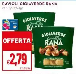 Pan Ravioli Gioiaverde Rana offerta