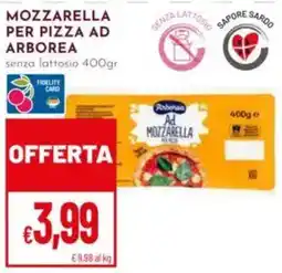 Pan Mozzarella per pizza ad arborea offerta