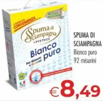 Spuma di sciampagna Lavatrice Bianco puro
