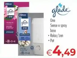 MerSi Supermercati Glade One Sense e spray base offerta