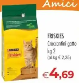 MerSi Supermercati Friskies Croccantini gatto offerta