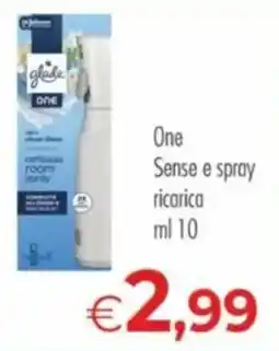 MerSi Supermercati One Sense e spray ricarica offerta