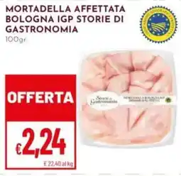 Pan Mortadella affettata Bologna IGP Storie di Gastronomia offerta