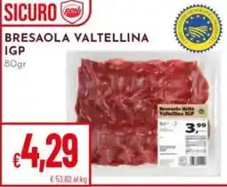 Pan Bresaola Valtellina IGP offerta