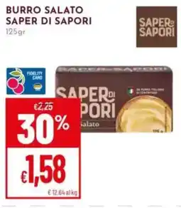 Pan Burro salato Saper di Sapori offerta