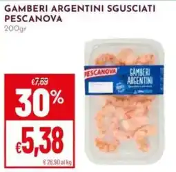 Pan Gamberi argentini sgusciati Pescanova offerta