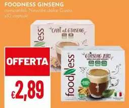 Pan Ginseng Zero foodless offerta