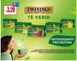 Pan Twinings Tè Verdi offerta