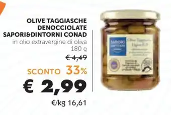 Olive taggiasche denocciolate Sapori&Dintorni Conad