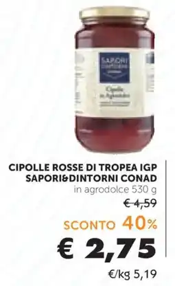 Conad Cipolle rosse di Tropea IGP Saporidintorni Conad offerta