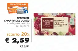 Conad Spremute Saporiedee Conad offerta