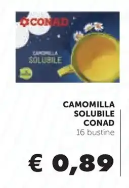 Conad Camomilla solubile Conad offerta