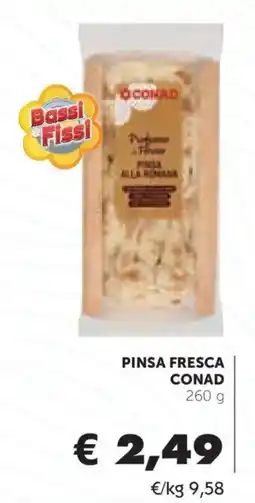 Conad Pinsa fresca Conad offerta