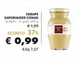 Conad Senape di dijon - in grani offerta