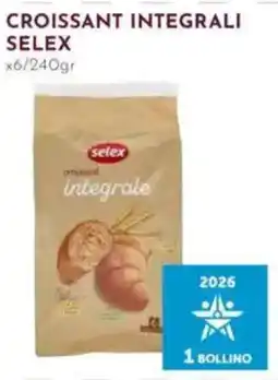 Pan Croissant integrali Selex offerta