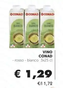 Conad Vino Conad offerta