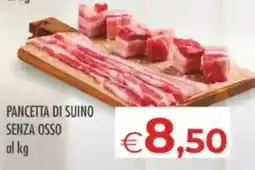 MerSi Supermercati Pancetta di suino senza osso offerta