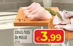 MerSi Supermercati Cosce/fusi di pollo offerta