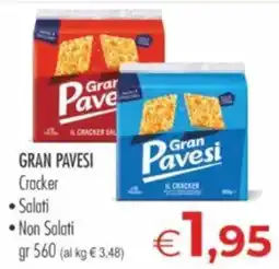 MerSi Supermercati Gran Pavesi Cracker offerta