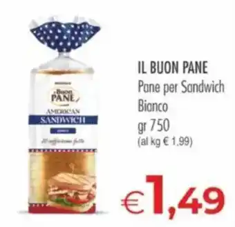 Il Buon Pane Pane per Sandwich Bianco